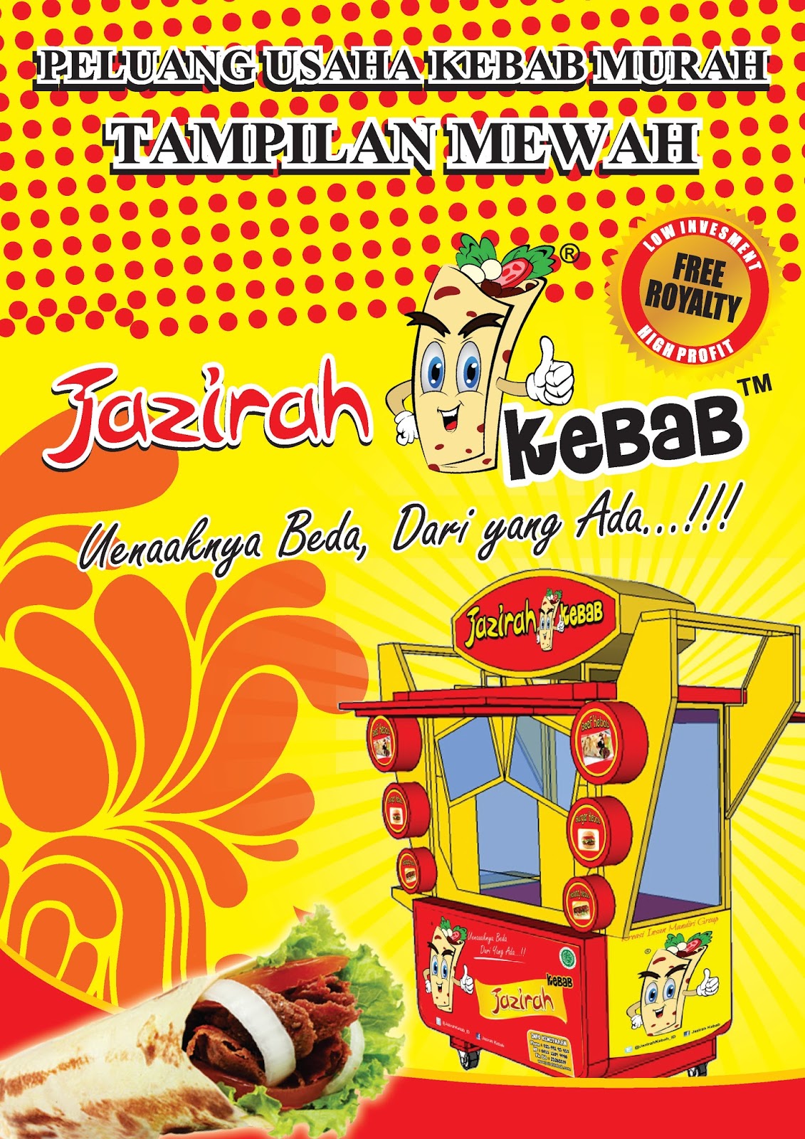 Waralaba Kebab Murah Franchise Waralaba kebab Turki
