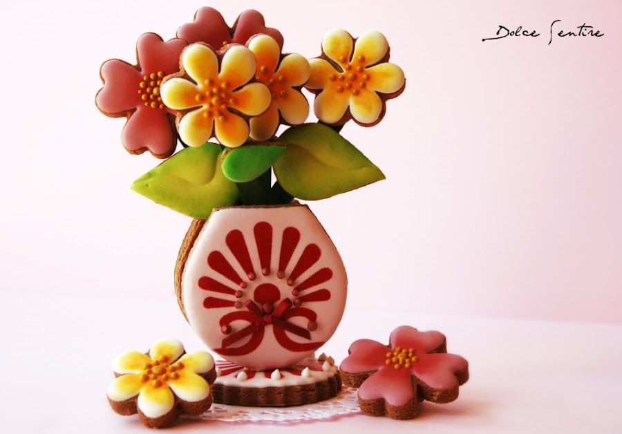 Flores de Pascua: Cómo hacer galletas 3D. Nivel II {Foto Tutorial}