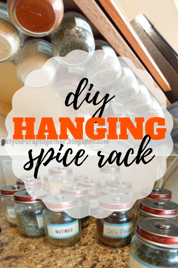 DIY Hanging Spice Rack Sew Simple Home