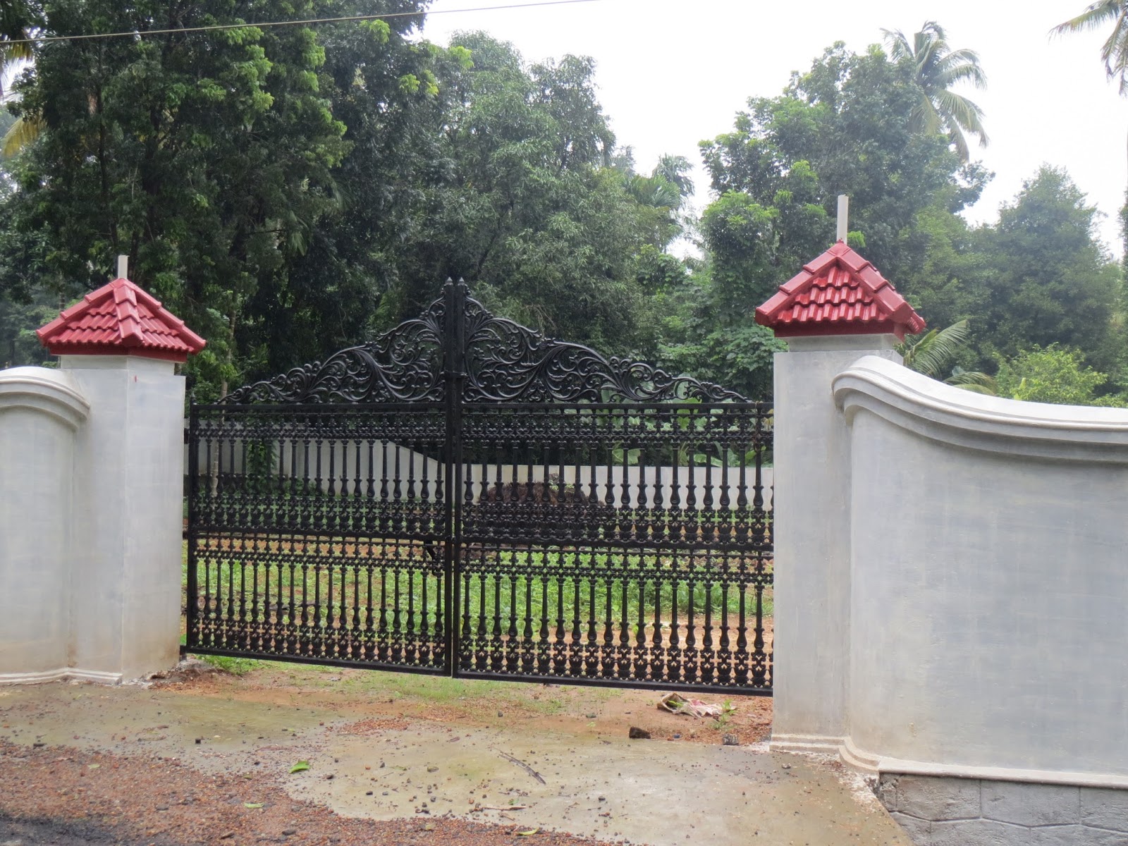 Kerala Gate Designs Another gate in Kerala