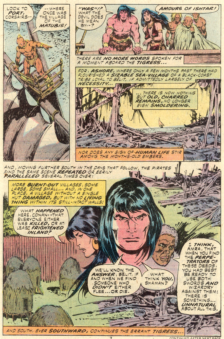 Read online Conan the Barbarian (1970) comic -  Issue #94 - 6