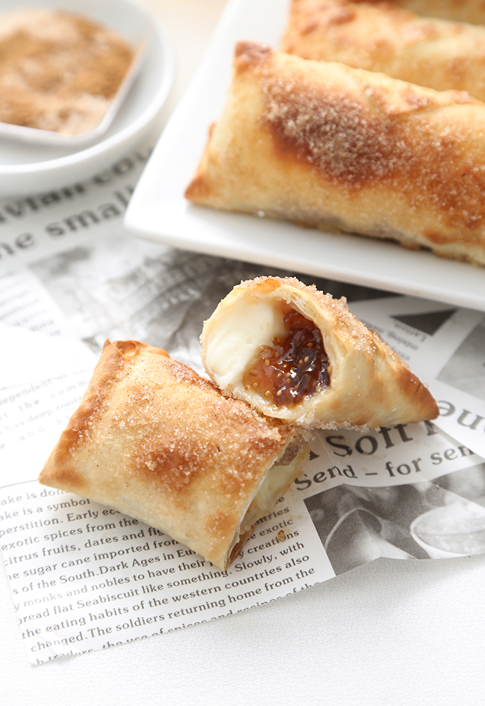 Air Fryer Cheesecake Egg Rolls Sprinkle Bakes