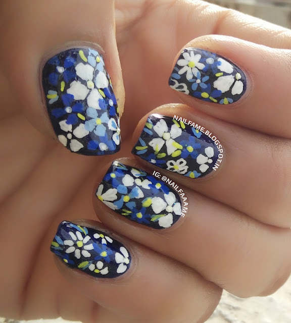 FLOWER NAILART