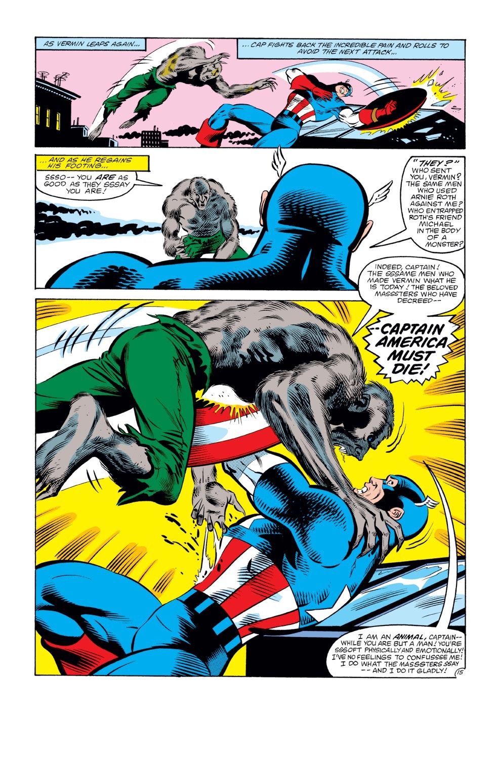 Read online Captain America (1968) comic - Issue #272 - 16