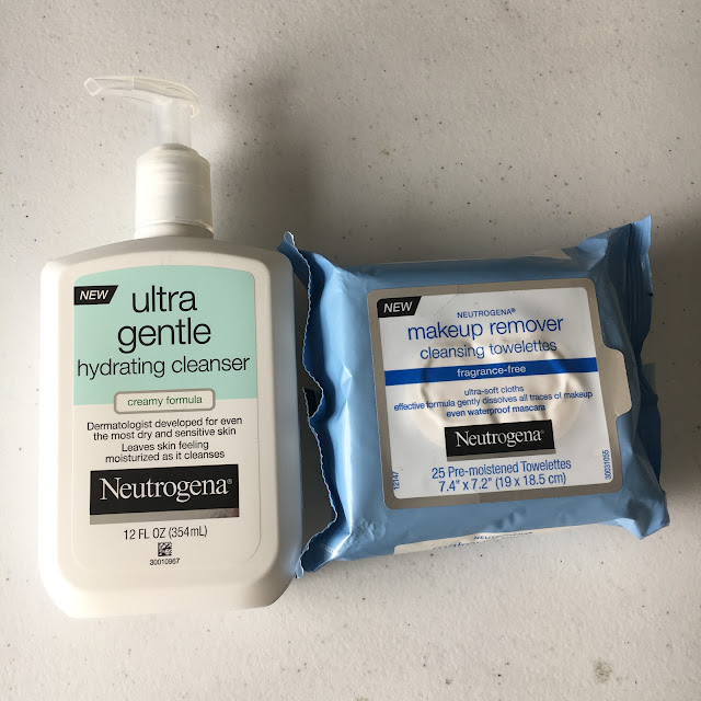 Neutrogena, Neutrogena Ultra Gentle Hydrating Cleanser, Neutrogena Makeup Remover Cleansing Towelettes, skincare, skin care, cleanser, sponsored post, beauty giveaway, SheSpeaks, #unready, Neutrogena Double Cleansing Method