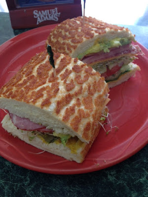 Paisan's Deli sandwich