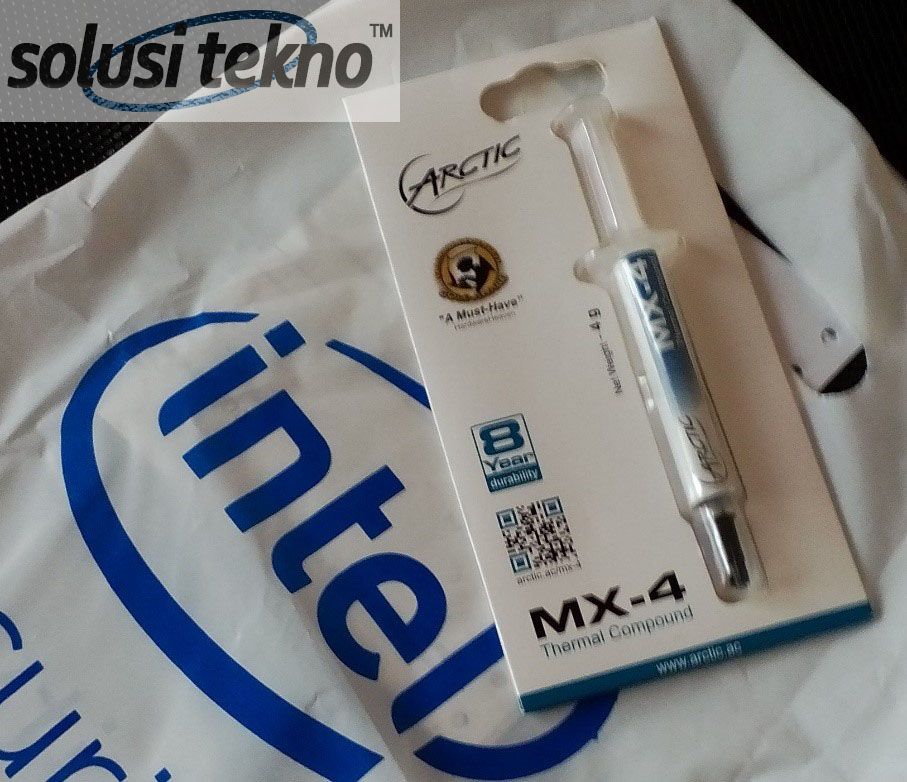 SOLUSI ON TEKNO Review Thermal Paste ARCTIC MX4 (Durability 8 Years)