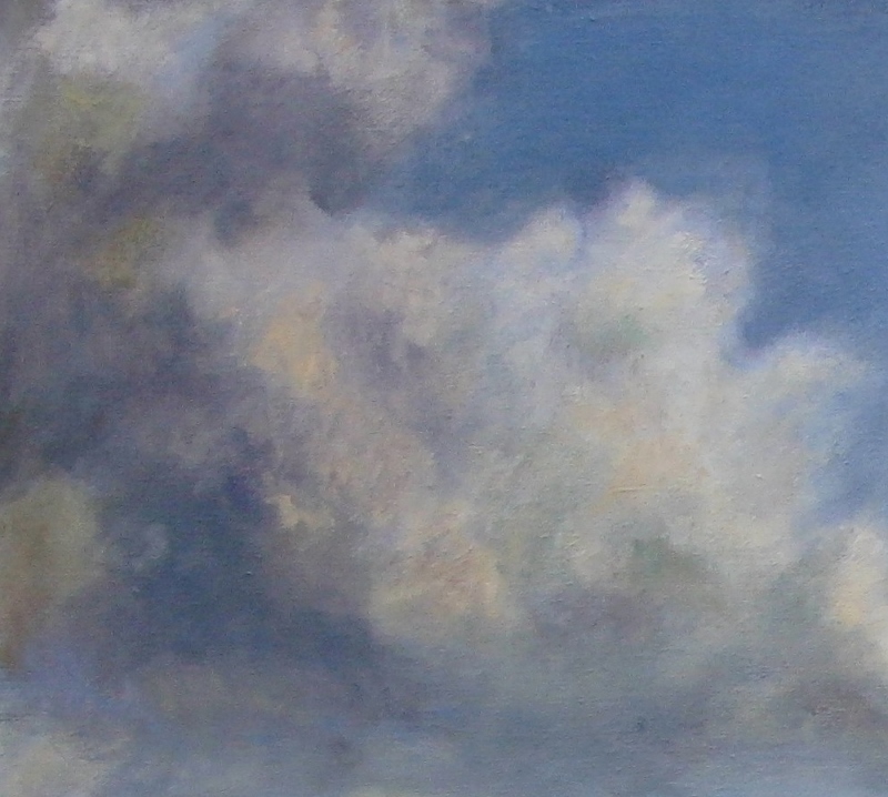 Schuine streep Redelijk Dank je PAULA HONDSMERK ART BLOG: Wolken tekenen en schilderen