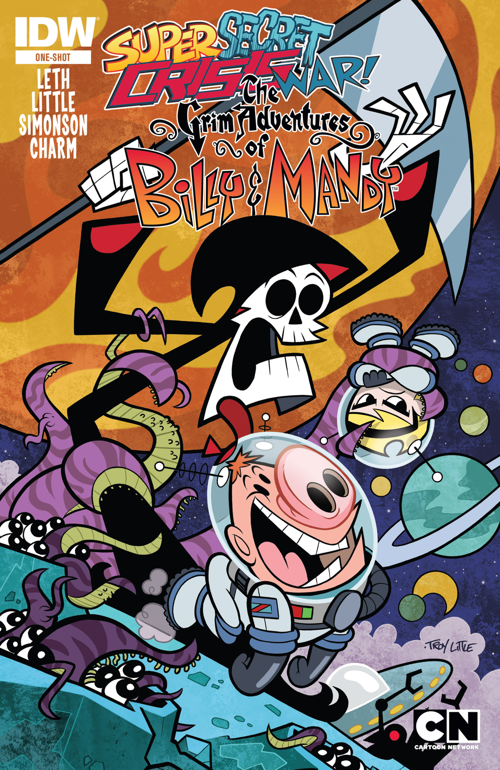 Read online Super Secret Crisis War! comic -  Issue # _Special - The Grim Adventures of Billy and Mandy - 1