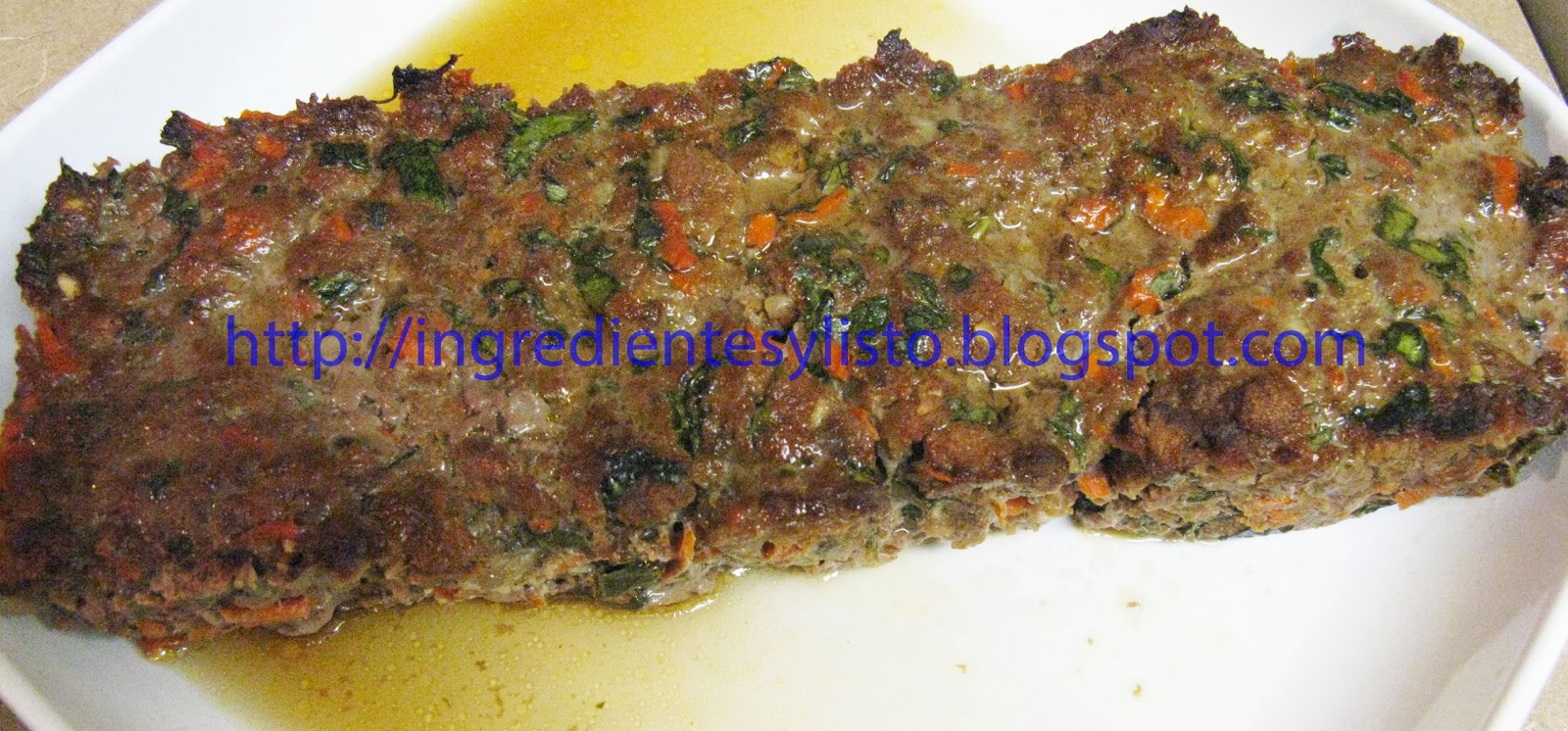 Ingredientes y ¡Listo! Pastel de Carne con Zanahoria