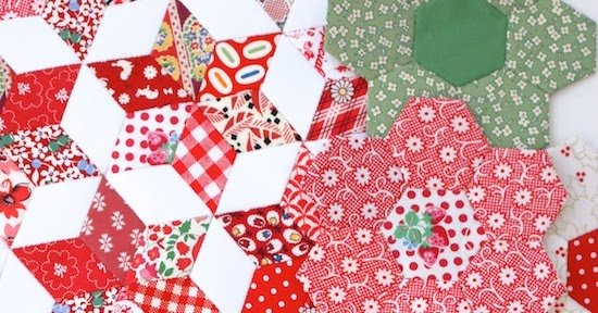 MessyJesse - a quilt blog by Jessie Fincham: English Paper Piecing Basics:  Week 2 - Rotary Cutting & Basting