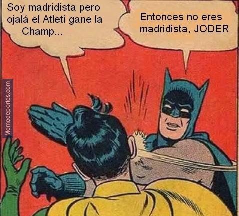 Final Champions: Real Madrid - Atlético. Humor, cachondeo, bromas, chorradas, whatsapp, chistes, guasa y memes. Fútbol final Champions League