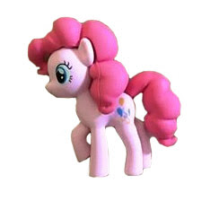 My Little Pony Puzzle Eraser Figure Series 2 Pinkie Pie Figure by Bulls-I-Toys