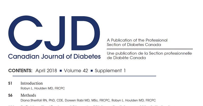 guías de práctica clínica diabetes ada journal