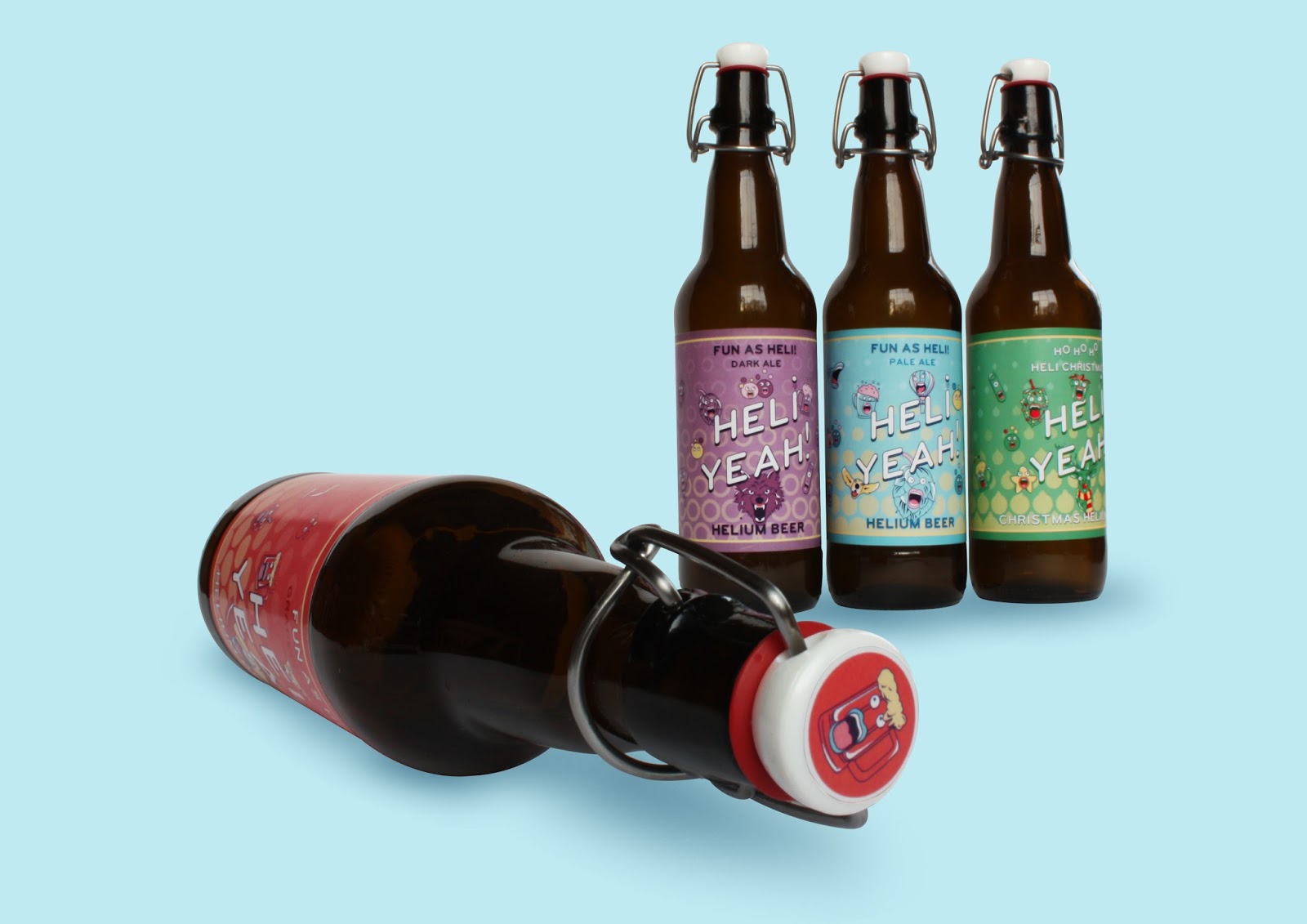 HELI YEAH! Helium Beer Packaging Of The World