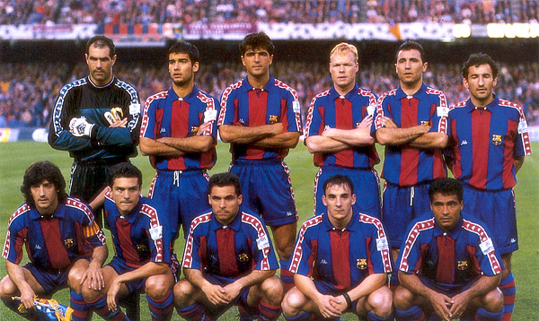 FC Barcelona 199394 Tactical Analysis. Kaki Bola