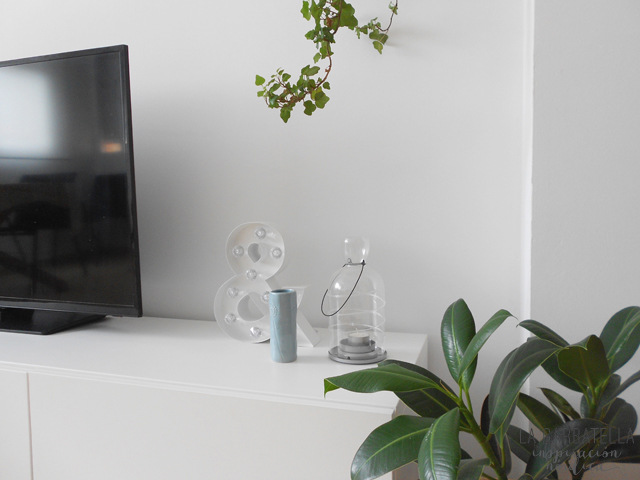 DIY: macetero colgante con bolas de madera