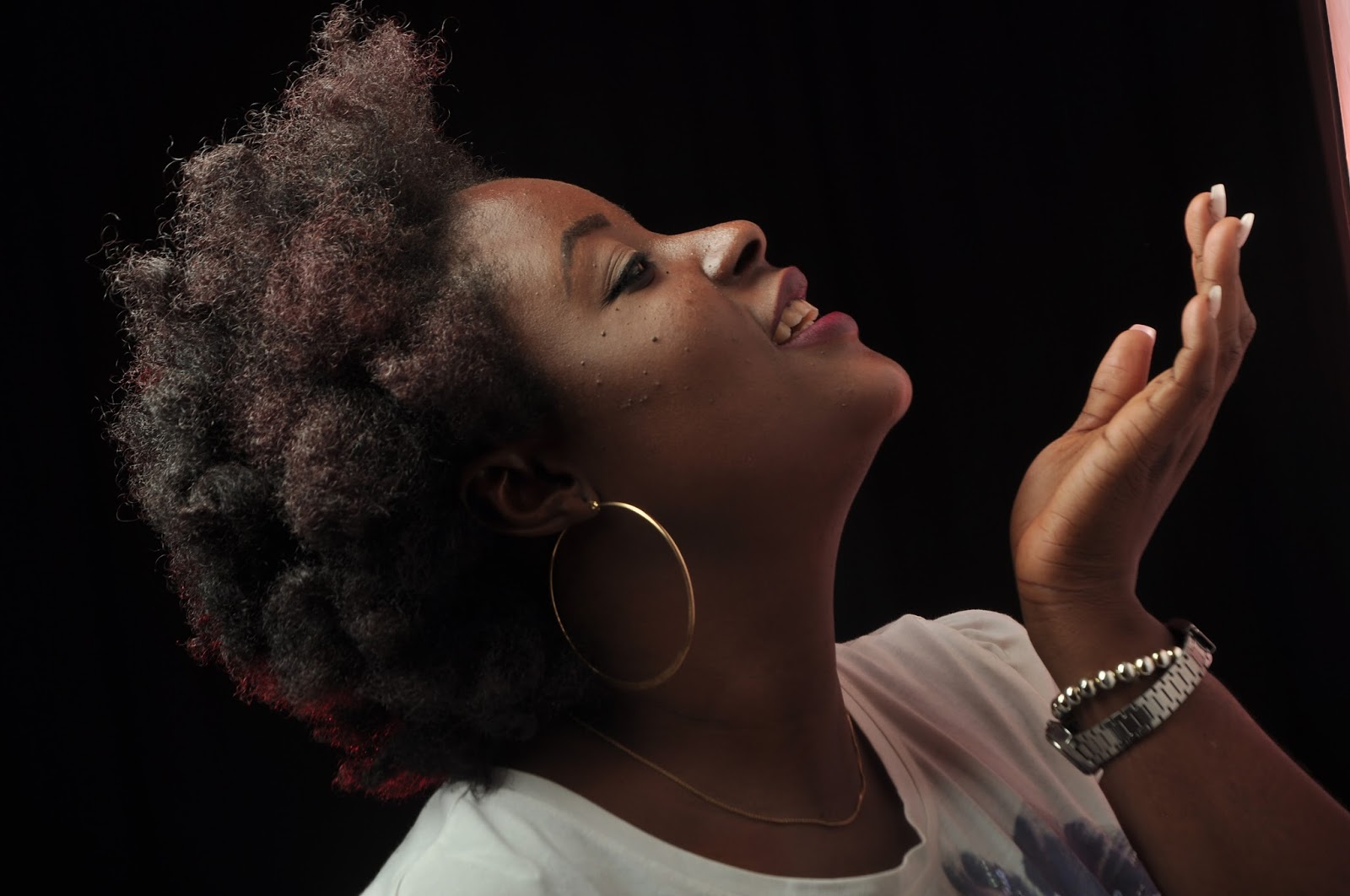 Stella Dimoko Korkus Com Natural Hair Series My Hair Rocks