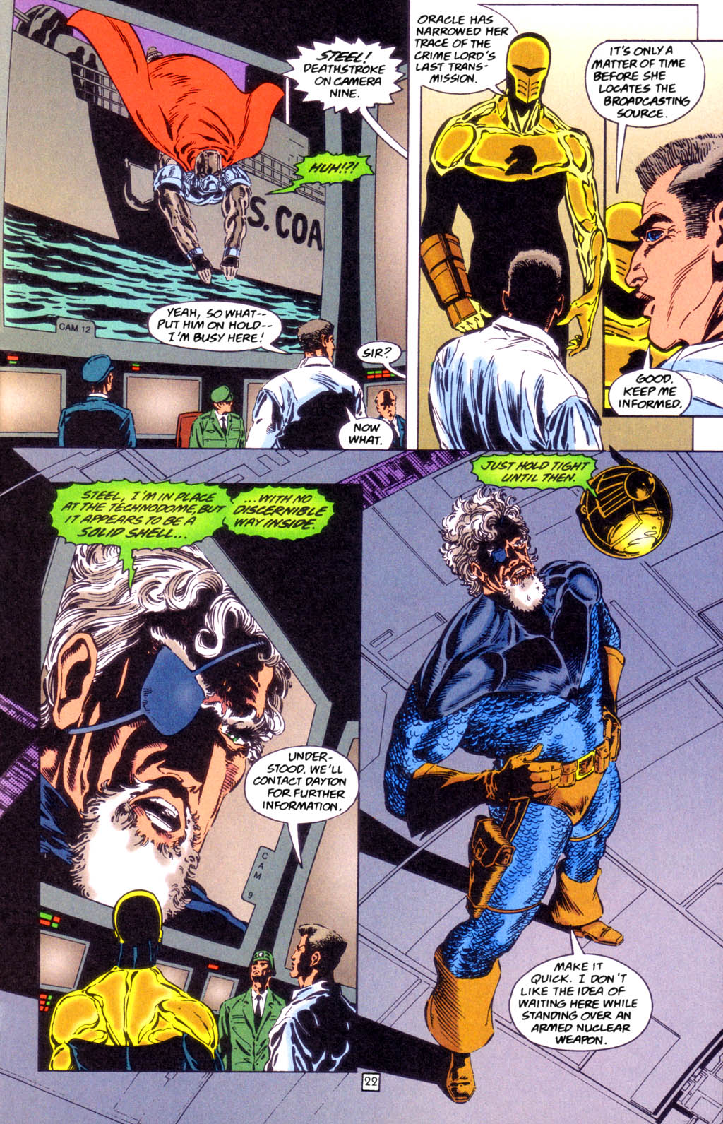 Read online Deathstroke (1991) comic -  Issue #49 - 22
