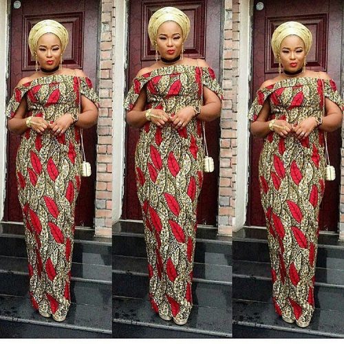 latest ankara long dress styles