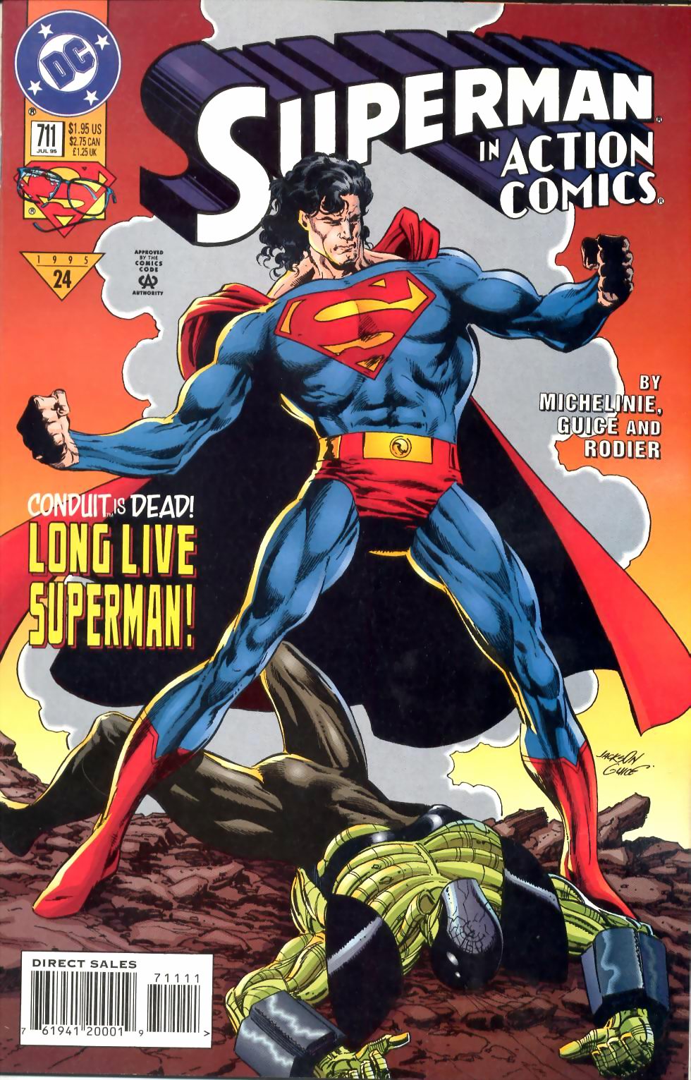 Read online Action Comics (1938) comic -  Issue #711 - 1