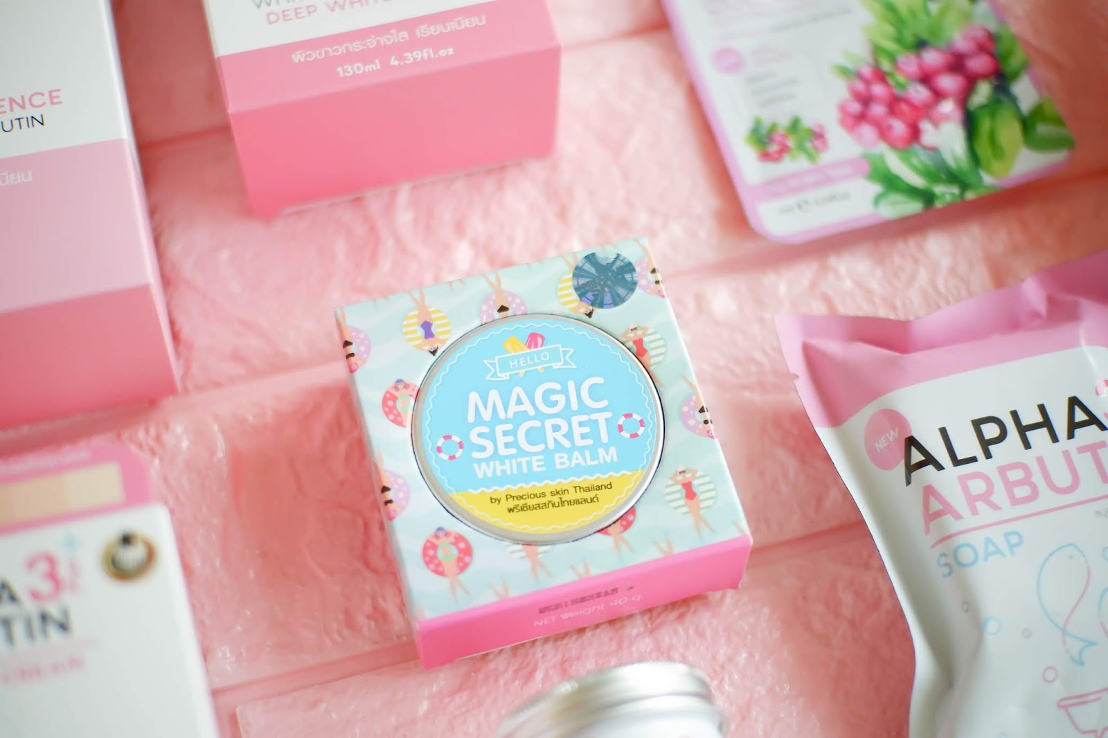 Precious Skin Alpha Arbutin Thailand Whitening Skincare Line Review, Before & After