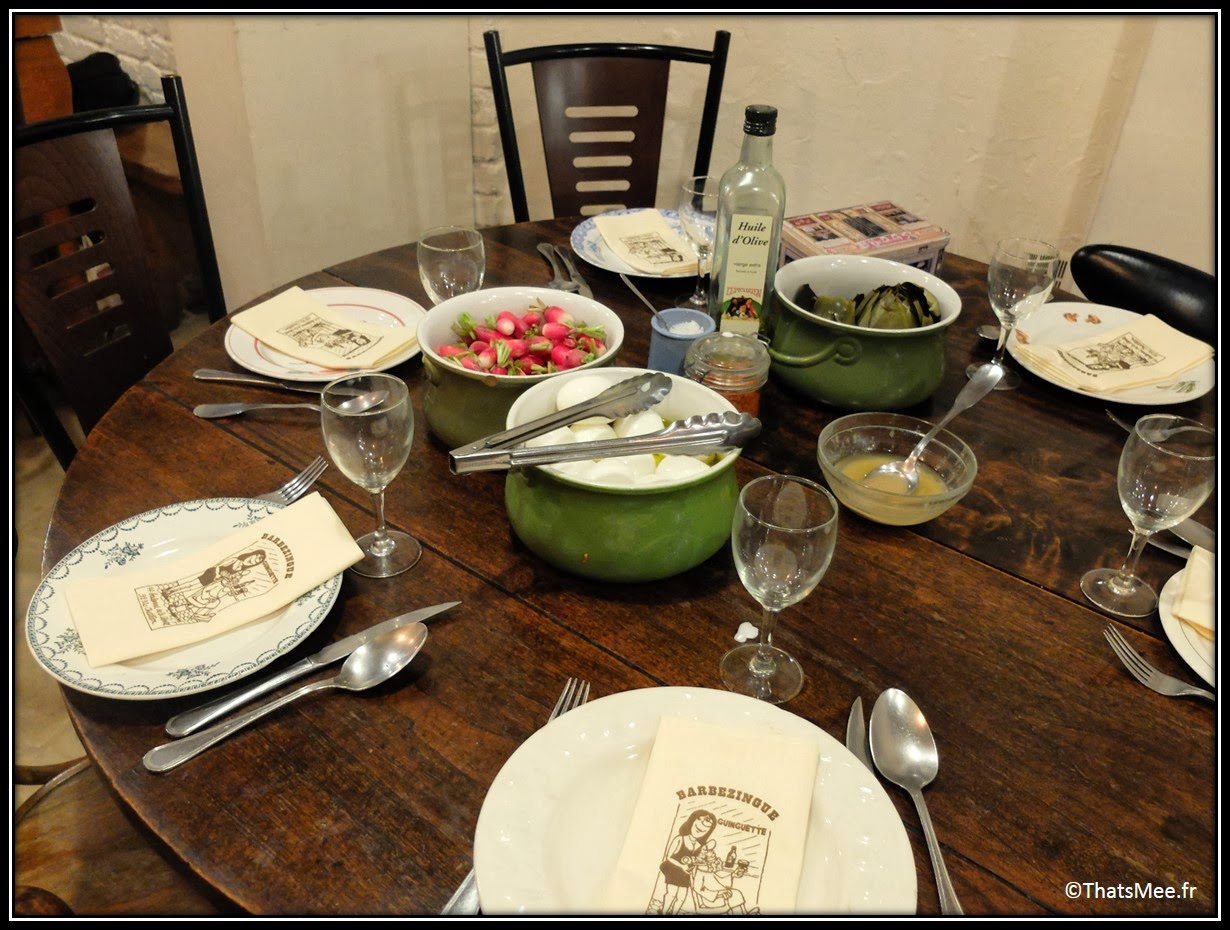 resto rustique table d'hôte Paris 15eme Cave de l'os à Moelle gastronomie bistro plat traditionnel français restaurant