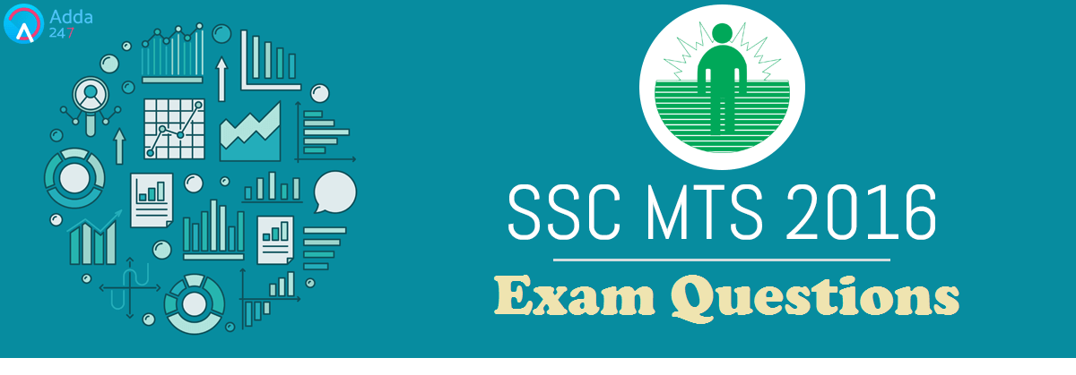 SSC MTS Tier-I 2017 Questions: 16th September-3rd Shift_40.1