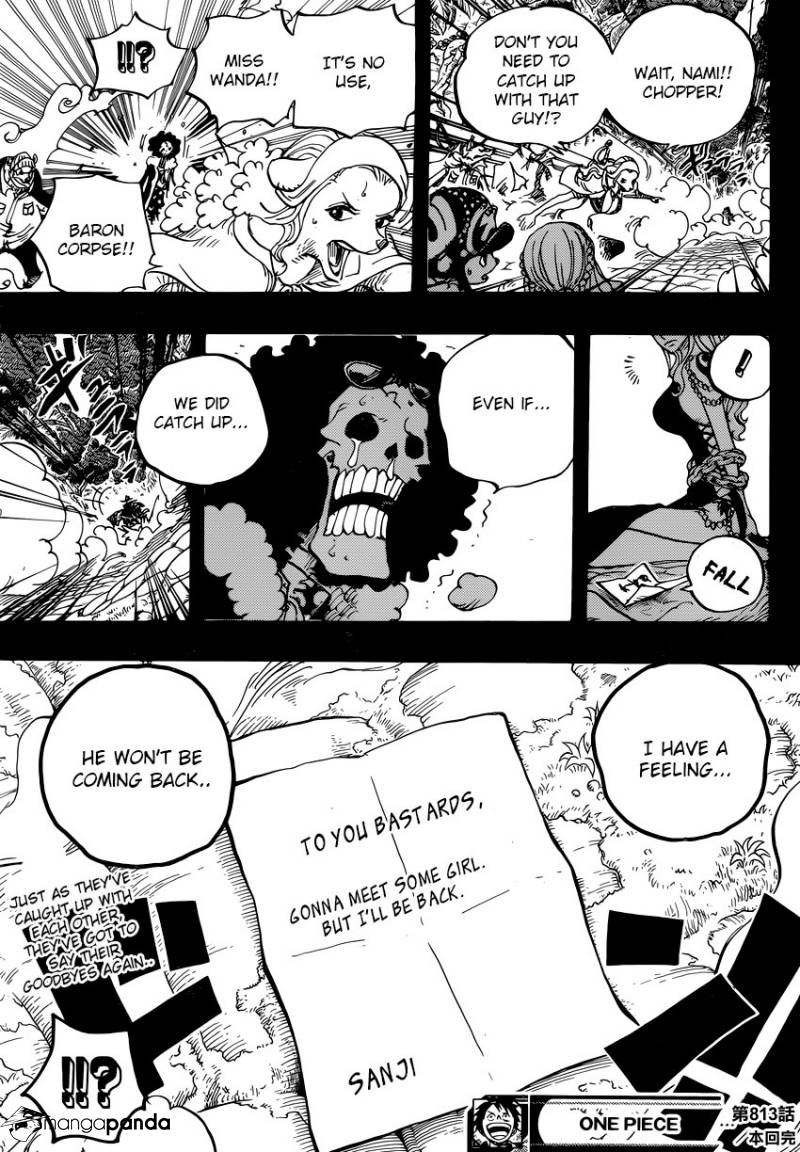 One Piece Ch.813: An Invitation to the Tea Party