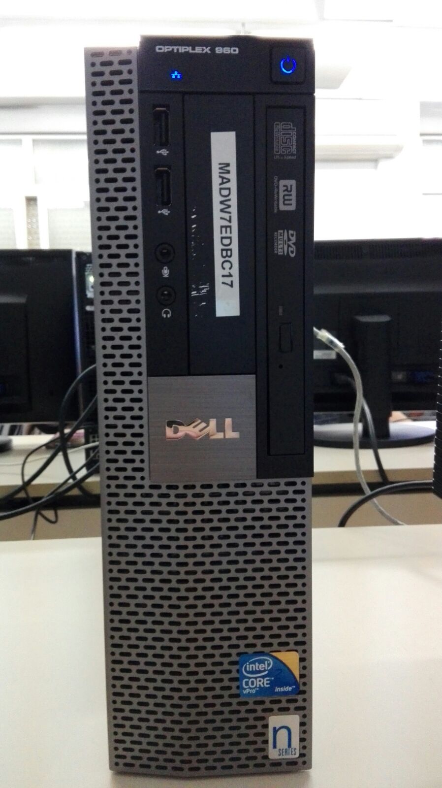 Informática: Identificación de gabinetes