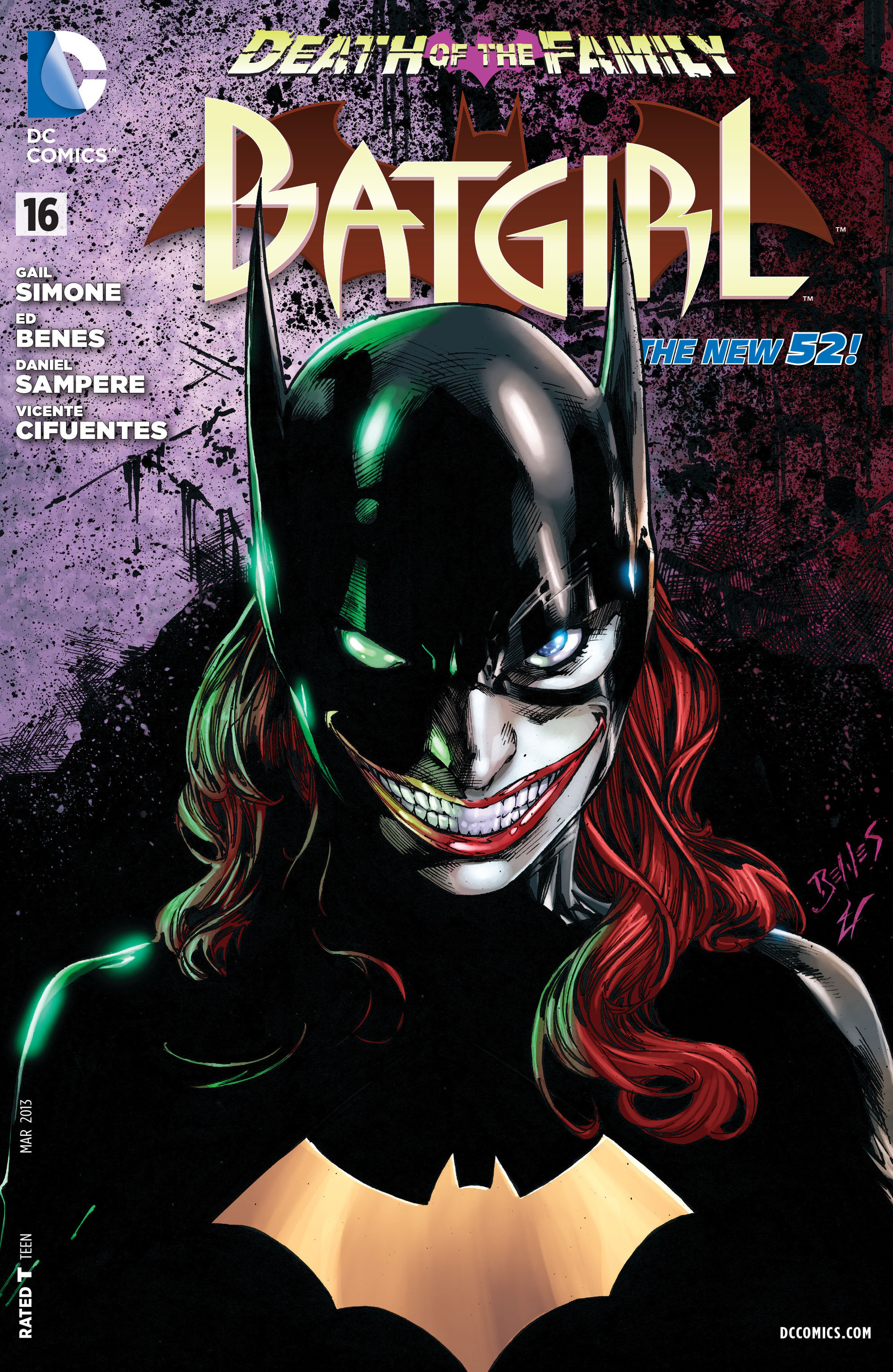 Read online Batgirl (2011) comic -  Issue #16 - 1