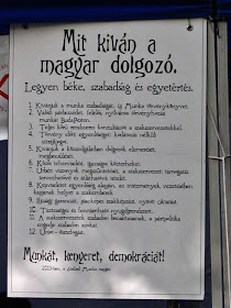 Mit kiván a magyar dolgozó