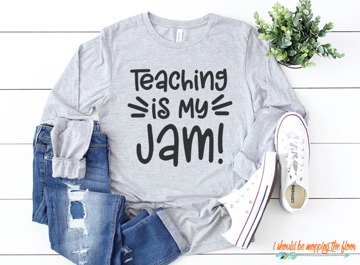 Teaching is My Jam Cut File