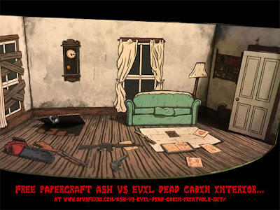 Ninjatoes Papercraft Weblog Free Papercraft Ash Vs Evil Dead