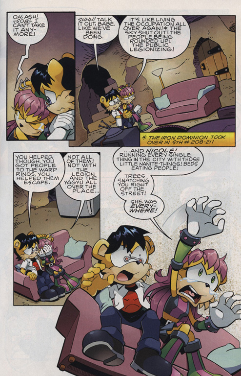 Read online Sonic The Hedgehog comic -  Issue #219 - 7