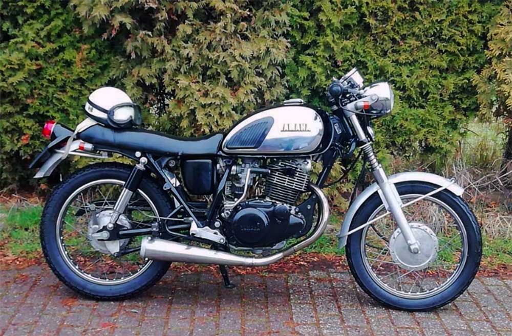 1978 Yamaha YD 125 Cafe Racer Custom Mod - Yamaha Old Bikes List
