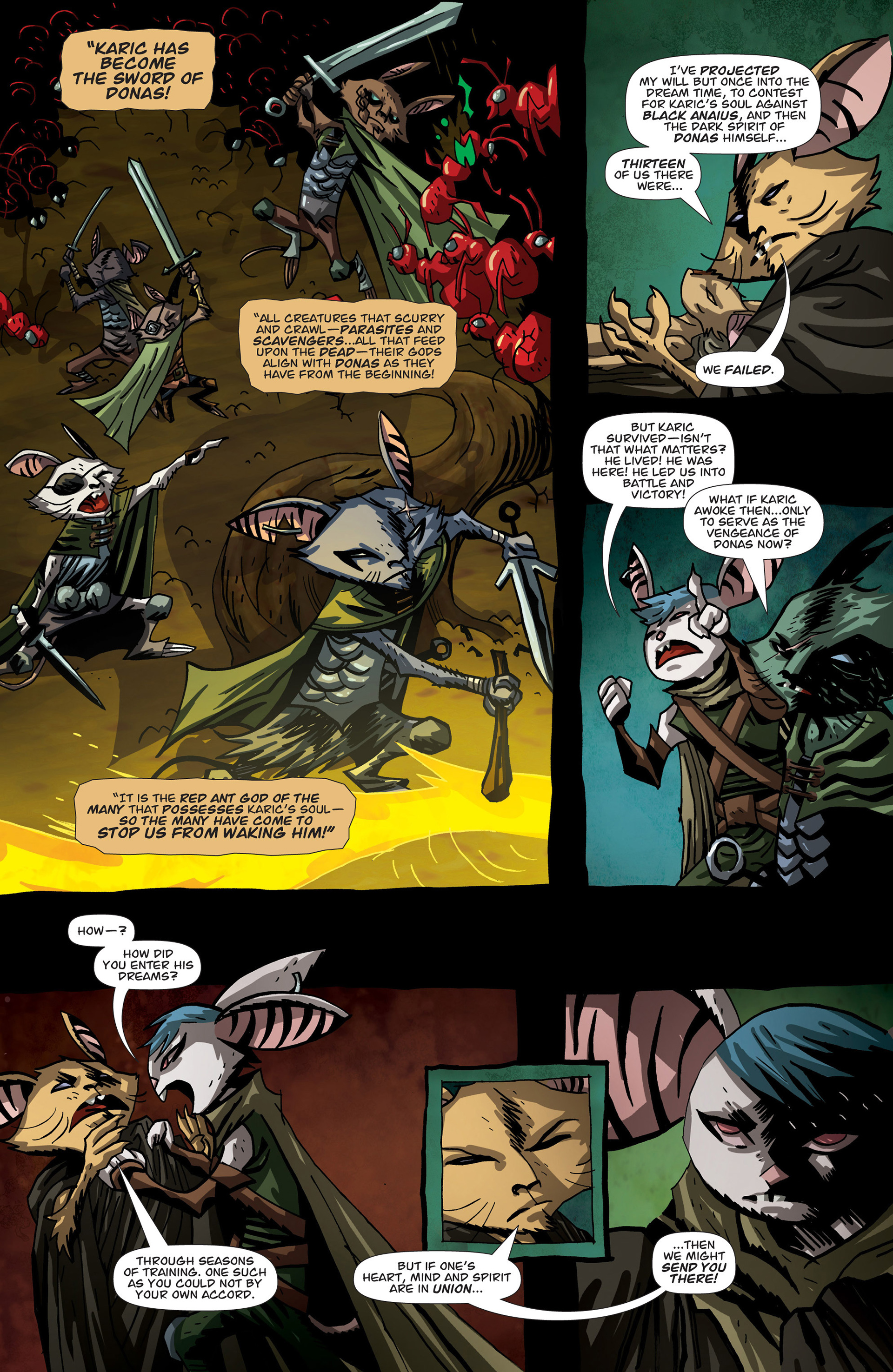 Read online The Mice Templar Volume 4: Legend comic -  Issue #14 - 15