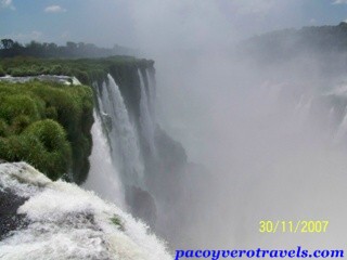 Cataratas de Iguazu vistas desde Argentina