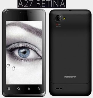 Karbonn Retina A27 price in India picture