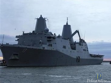 Angkatan Laut Amerika diperairan Tunggu Perintah Pengerang Suriah
