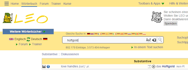 LEO translation dictionary