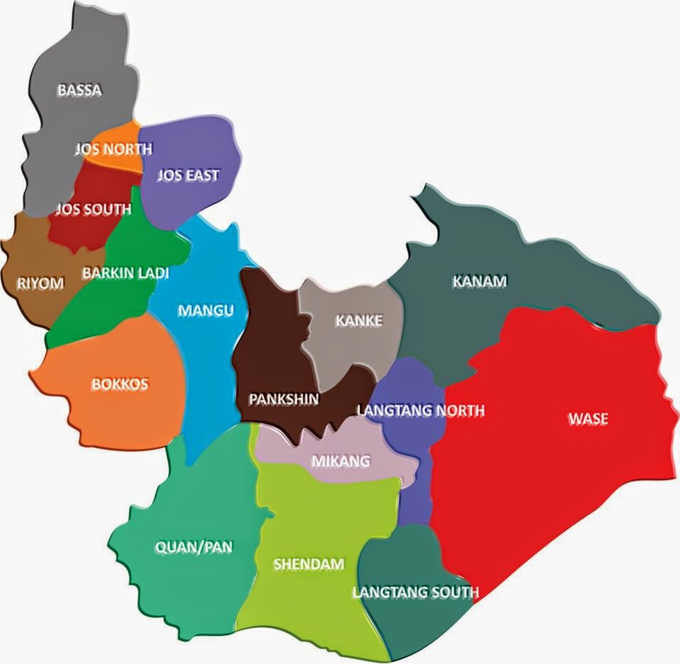 Plateau State Local Governments Areas