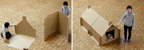 Rumah penampungan dari kardus Japanslot