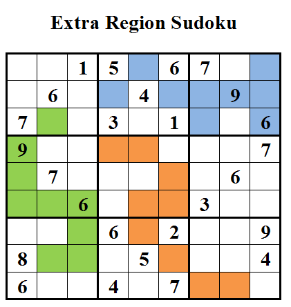 Extra Region Sudoku (Daily Sudoku League #26)