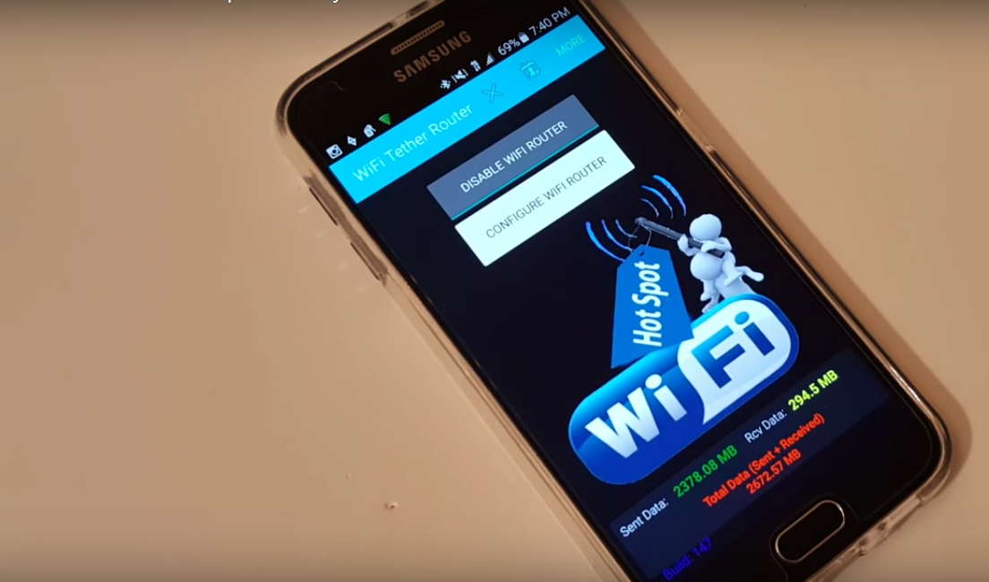 How to Setting Mobile Hotspot And Tethering Samsung Galaxy S6 Edge Plus
