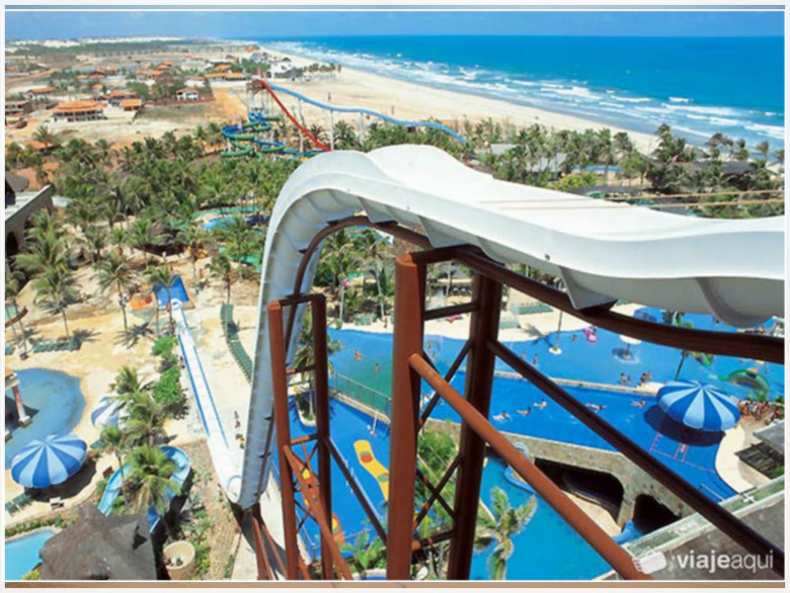 Самая высокая горка в аквапарке