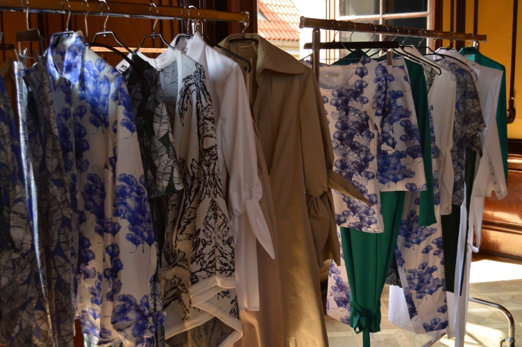 mbpfw re-see showroom, prague fashion week, ss 2019 mbpfw, clam-gallasův palác, fashion wek showroom, georgiana quaint