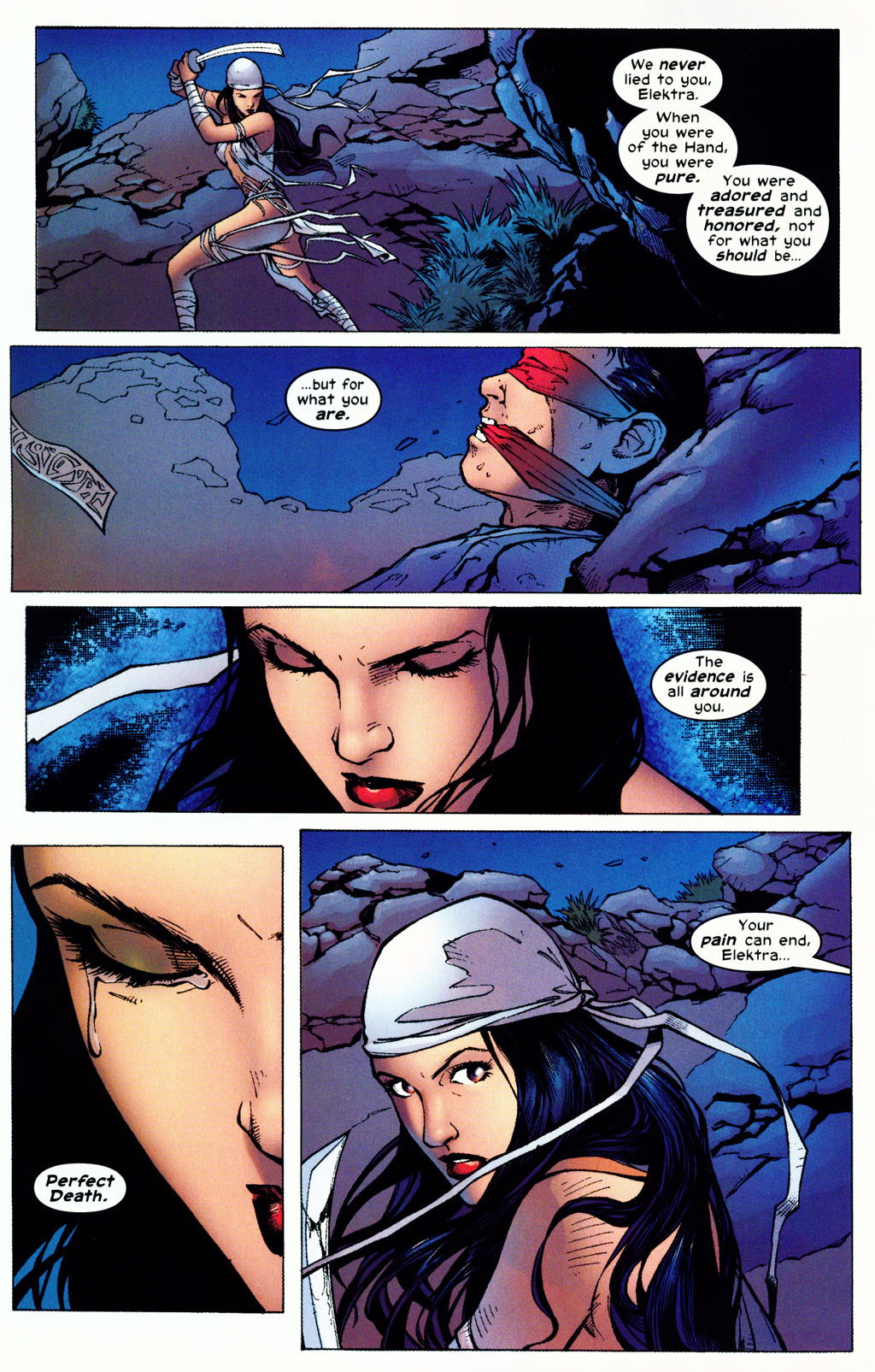 Read online Elektra (2001) comic -  Issue #22 - 21