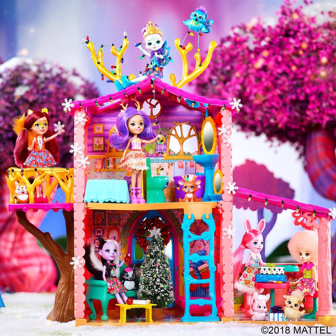 enchantimals casa del arbol