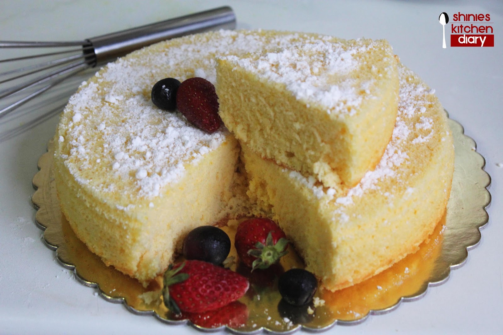 American Sponge Cake Shinies Kitchen Diary